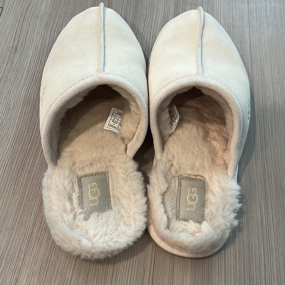UGG Shoes Ugg Pearle Faux Fur Lined Scuff Slipper Poshmark